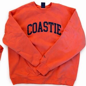 JustMystic COASTIE Crewneck Sweatshirt - Hot Pink